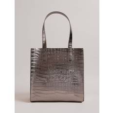 Ted Baker Reptcon Croc Detail Small Icon Shopper Bag
