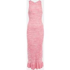 Ganni Kleider Ganni Melange Sleeveless Kjole Kvinde Maxi Kjoler hos Magasin Love Potion