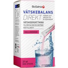 Vätskebalans BioSalma Vätskebalans Direkt Hallon Dospåsar 21