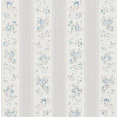 Wallpapers A.S. Creation Maison Charme Floral Silver Grey Wallpaper MC61055