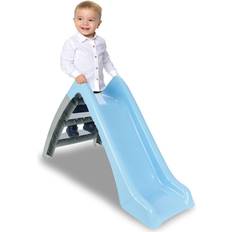 Parques infantiles rebaja Jamara Tobogán Para Niños Happy Slide Azul Pastel