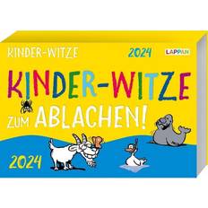 Kinder-Witze zum Ablachen! 2024: Mein Kalender für jeden Tag: Tischkalender zum Aufstellen oder Aufhängen Kalender