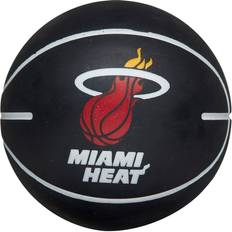 Basketball Wilson Balle rebondissante NBA Dribbler Miami Heat Noir