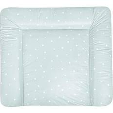 Polyester Verschoonkussens Julius Zöllner wickelauflage softy 75x85 cm folie star mint