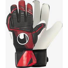 Uhlsport Målvaktshandske Powerline Supersoft Svart/Röd/Vit Svart