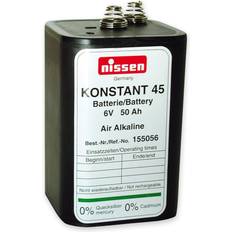 4r25 NISSEN Blockbatterie Konstant 45, 4R25, Zn/Luft, 6 V- 50 Ah