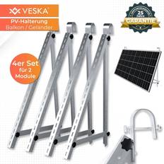 Sonnenschirme & Zubehör VESKA Balkonkraftwerk geländer balkon pv halterung solarhalterung