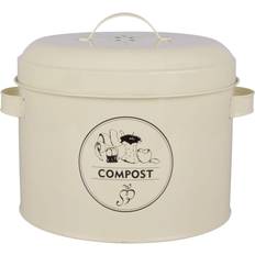 Bacs à Compost Fallen Fruits Composteur de Cuisine - 6.3 L - Acier au Carbone