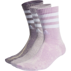 adidas Sportswear 3-Stripes Stonewash Crew Socks 3-pack - Shadow Violet/Bliss Lilac/White
