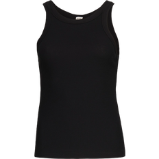 Clothing Espera Rib Stretch Organic Tank Top - Black