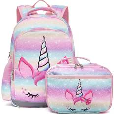 Octsky Preschool Kindergarten Bookbag Kids Backpack - 01-Bow Unicorn