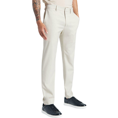 Natural Clothing Premium Stretch Twill Slim Fit Flex Waistband Flat Front Dress Pant - Natural