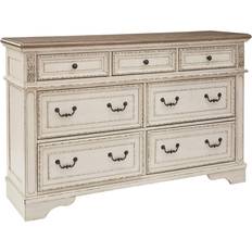 White Chest of Drawers Ashley Realyn Chipped Chest of Drawer 64x40.5"