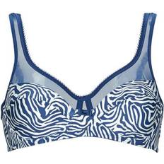 DIM Sujetadores DIM Generous Full Cup Bra - Blue/White