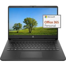 HP 8 GB Laptops HP Newest 14" Ultral Light Laptop for Students and Business, Intel Quad-Core N4120, 8GB RAM, 192GB Storage(64GB eMMC+128GB Micro SD), 1 Year Office 365, Webcam, HDMI, WiFi, USB-A&C, Win 11 S