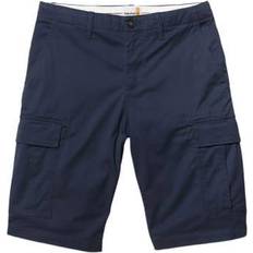 Timberland Herren Shorts Timberland Men's Outdoor Relaxed Cargo Shorts - Dark Sapphire