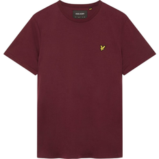 Lyle and scott plain t shirt Lyle & Scott Plain T-shirt Bourgogne