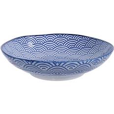 Tokyo Design Studio Tallrikar Tokyo Design Studio Nippon Blue Wave Djup tallrik 21cm