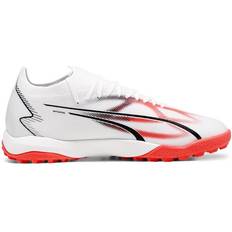 Synthétique Chaussures de football Puma ULTRA MATCH TT Football Shoes M - White/Black/Fire Orchid