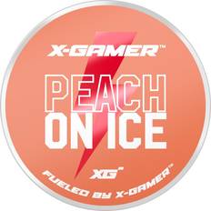 Nikotinfreier Schnupftabak X-Gamer Energy Pouch Peach on Ice 20Stk.