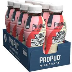 Njie propud chocolate NJIE Propud White Chocolate Raspberry Protein Milkshake 8 st