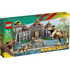 Animals Building Games LEGO Jurassic World Visitor Center T Rex & Raptor Attack 76961