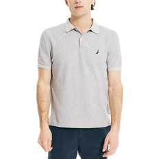 Nautica Sustainably Crafted Classic Fit Deck Polo Shirt - Gray Heather