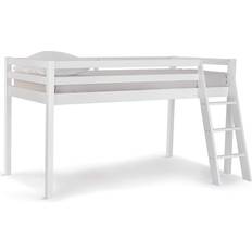 Wood Loft Beds VonHaus Pine Mid Sleeper Bed Frame 38.2x78"