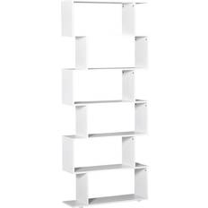 Furniture Homcom Storage Bookcase Book Shelf 192cm