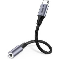 3,5 mm USB Kabler Ugreen USB C - 3.5mm M-F 0.1m