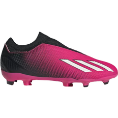 adidas Kid's X Speedportal 3 Cleats - Team Shock Pink 2/Zero Metalic/Core Black