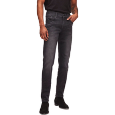 Slimmy Tapered Luxe Performance Plus Jeans - Washed Black