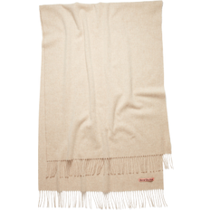 Halsduk acne Acne Studios Fringe Wool Scarf - Oatmeal Melange