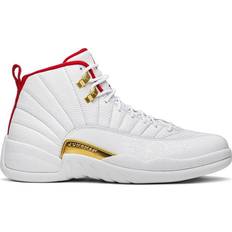 Nike Air Jordan 12 Retro M - White/University Red/Metallic Gold