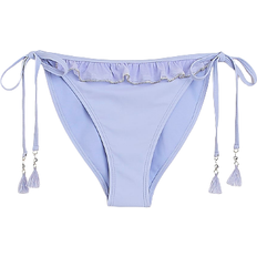 Purple Bikinis River Island Frill Bikini Bottoms - Purple