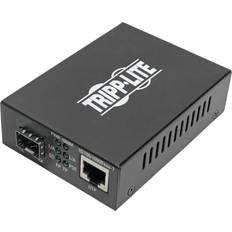 Tripp Lite Eaton Gigabit SFP Poe+ Fiber To Ethernet Media Converter