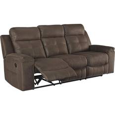 Ashley Brown Sofas Ashley Jesolo Modern Coffee Sofa 88" 3 Seater