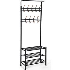 Shoe and coat storage Songmics Coat Stand Shoe Rack 6.9x18.7cm