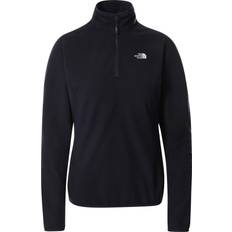 Maglione in pile - Uomo Maglioni The North Face Men's 100 Glacier 1/4 Zip Fleece - TNF Black