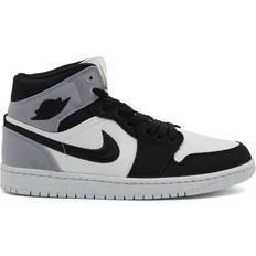 Nike Air Jordan 1 Mid SE W - Sail/Light Steel Grey/Black