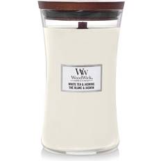 Woodwick White Tea & Jasmine Bougie Parfumée 609g