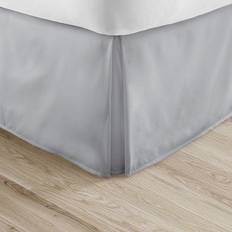 Polyester Valance Sheets Home Collection Premium Pleated Dust Ruffle Valance Sheet Gray (99.1x205.7)