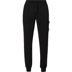 Stone Island Trousers & Shorts on sale Stone Island Cargo Fleece Sweatpants - Black