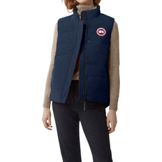 Cotton - Women Vests Canada Goose Freestyle Vest Women - Atlantic Navy