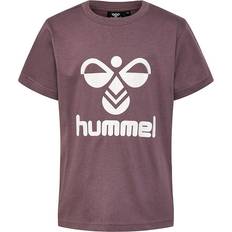 Fille T-shirts Hummel Tres T-shirt S/S - Sparrow (213851-2412)