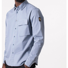 Belstaff Man Shirts Belstaff Scale Shirt - Blue Flint