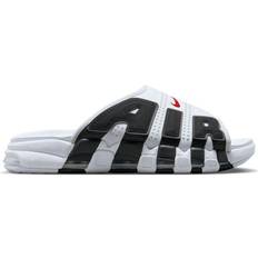 NIKE★AIR MORE UPTEMPO SLIDE★WHITE/BLACK/VARSITY RED Nike Air More Uptempo Slide 'White Varsity Red Black' FB7818-100