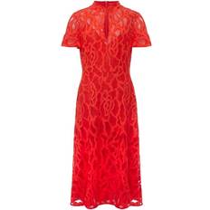 Phase Eight Lulu Lace Dress - Fire