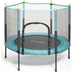 Tappeti elastici InnovaGoods Kids Trampoline 140cm + Safety Enclosure