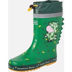 Niña Botas de agua Regatta Botas de Agua Puddle Ajustable Cordón Diseío Peppa Pig - Verde